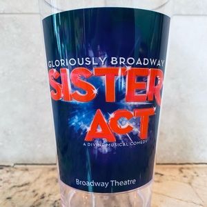 SISTER ACT Broadway Show Souvenir Cup Plastic Movie Show New York City NY